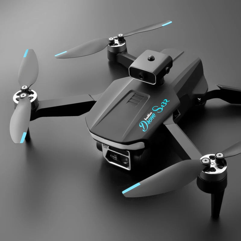 2025 GPS Quadcopter Drone with Dual HD Cameras and Intelligent Obstacle Avoidance