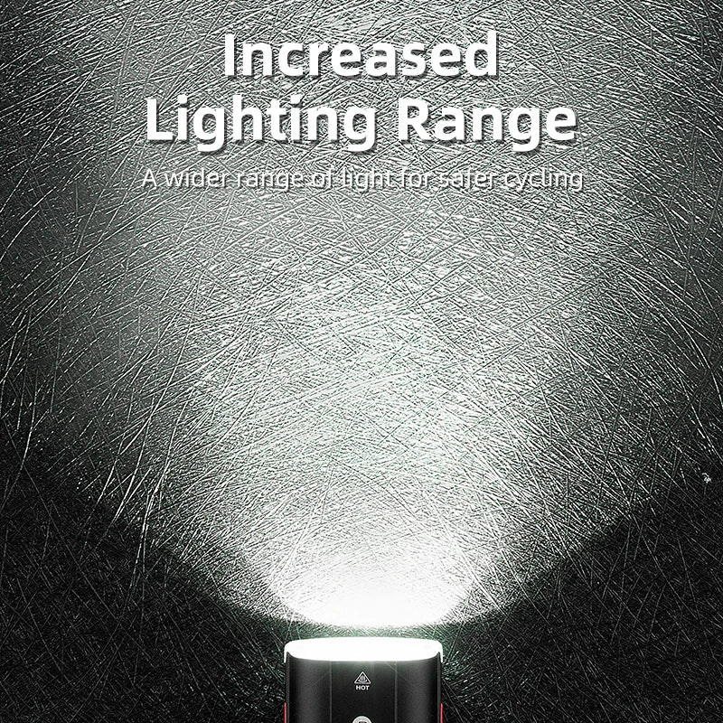 Rockbros 1000LM Rechargeable Bike Front Light IPX6 Rainproof LED Headlight