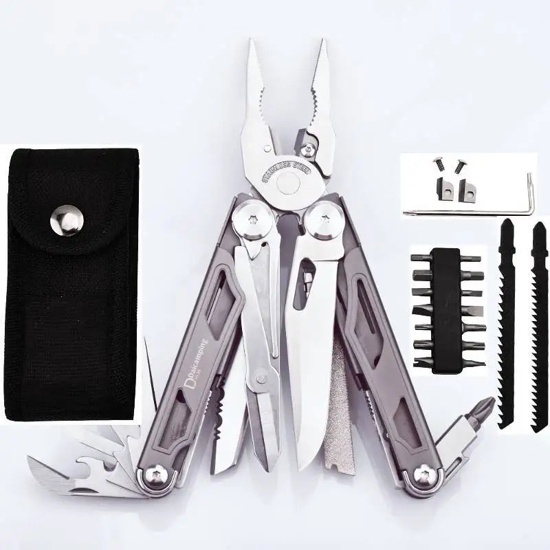 Daicamping DL30 Multi-Tools Set with Replaceable Blades for Survival and DIY