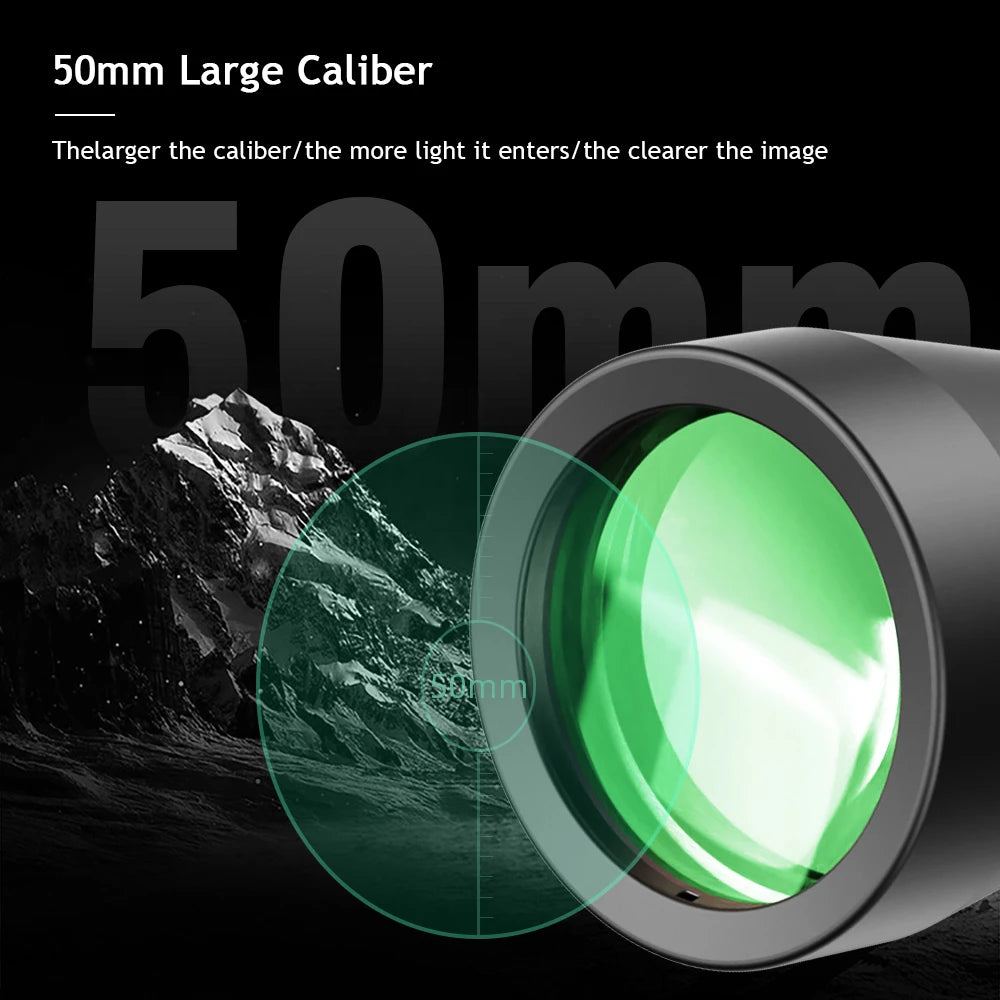 180x100 Zoom Binoculars Professional HD Waterproof Long Range Day Night Vision