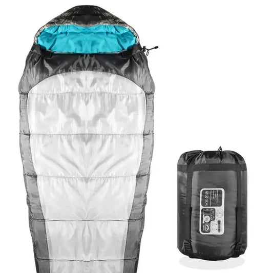Khomо Gear 10F Mummy Sleeping Bag for Adults Comfortable Cotton 3 Season Use