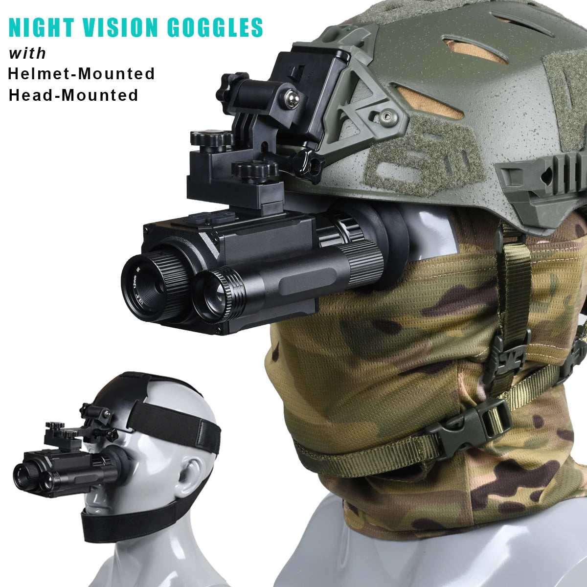 Megaorei NK006 Night Vision Monocular 5X Zoom 1080P Digital Hunting Goggles