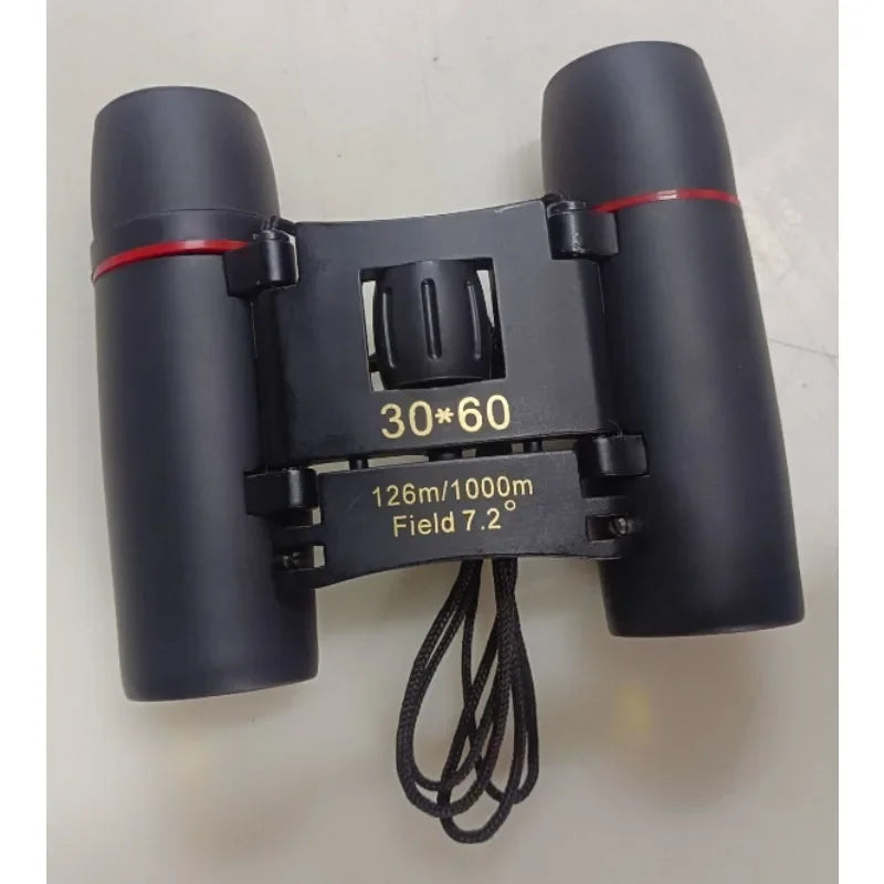 1000m 30x60 Compact Zoom Binoculars for Outdoor Sports and Camping Adventures