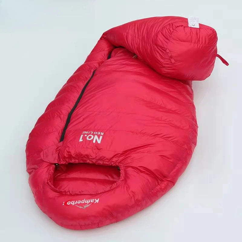 Winter Ultralight Down Sleeping Bag for Camping and Outdoor Adventures