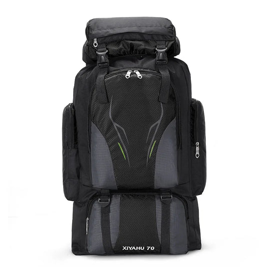 High Capacity Waterproof Hiking Backpack for Men and Women 70L Outdoor Travel Bag