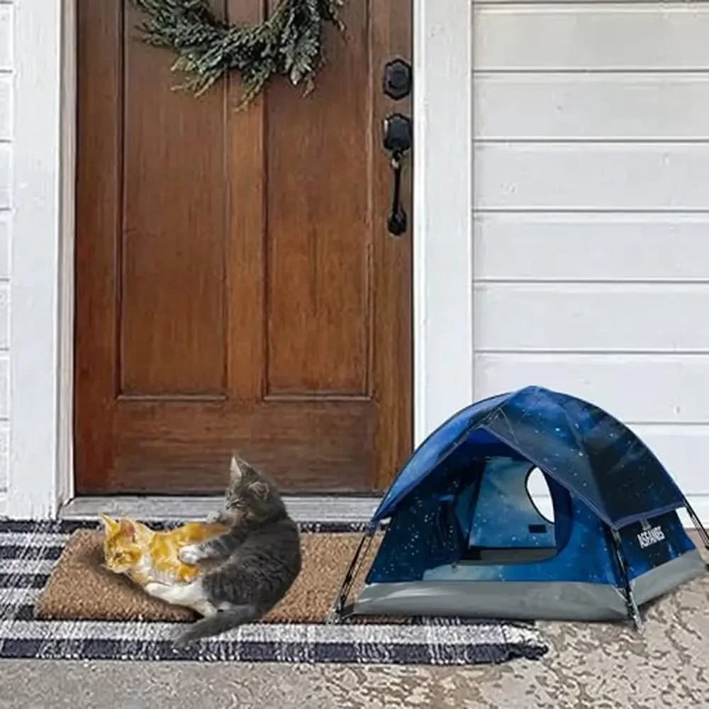 Portable Outdoor Waterproof Pet Tent for Cats and Small Dogs 39.3 Inches