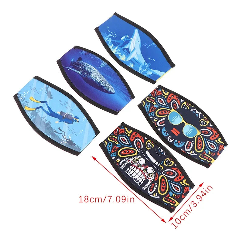 Diving Mask Strap Cover Comfort Padded Hair Wrap for Snorkeling Gear
