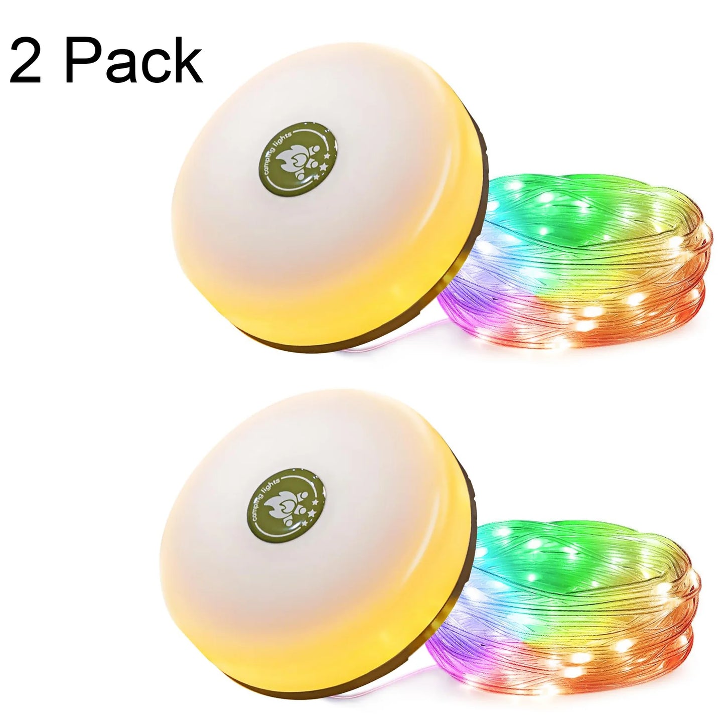 10m Rechargeable Waterproof Outdoor String Lights LED for Garden and Patio Decor