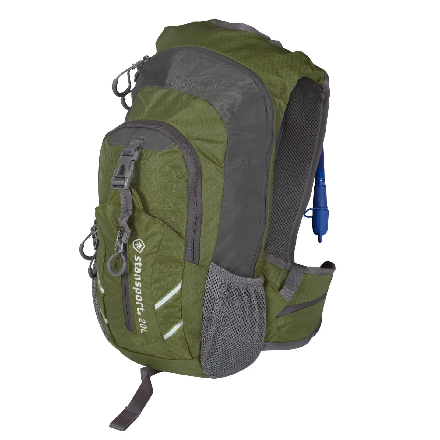 Stansport 20 Liter Hydration Backpack with Adjustable Straps in Olive Green