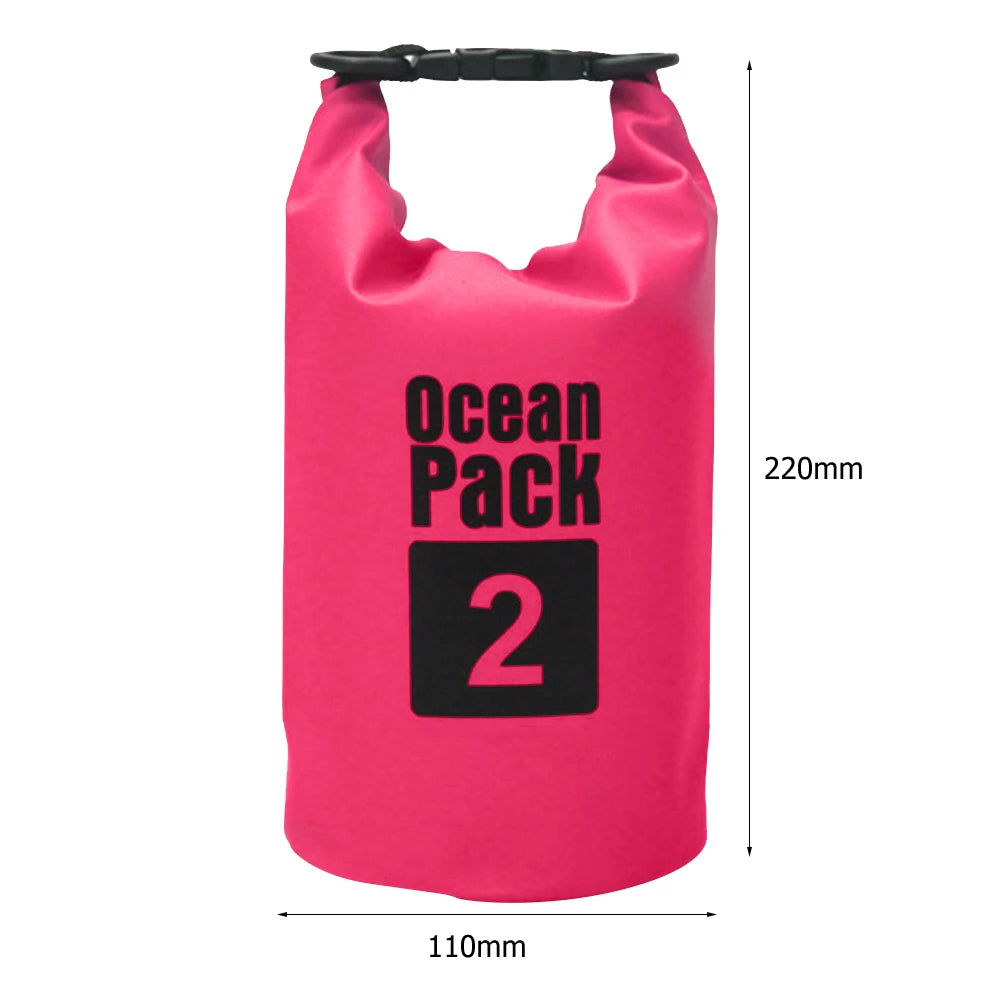15L Waterproof Dry Bag Outdoor Floating Backpack for Trekking and Beach Use