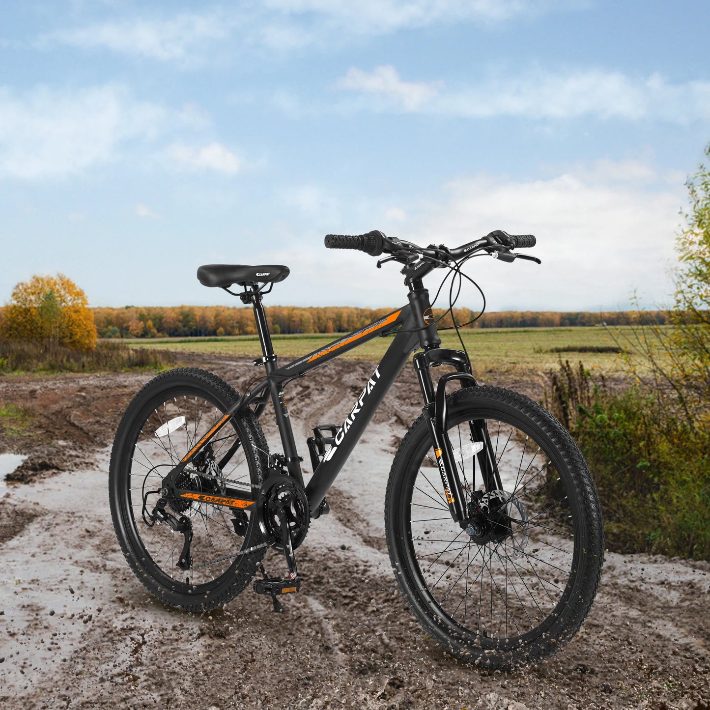 26 Inch Mountain Bike with Shimano 21 Speeds and Mechanical Disc Brakes