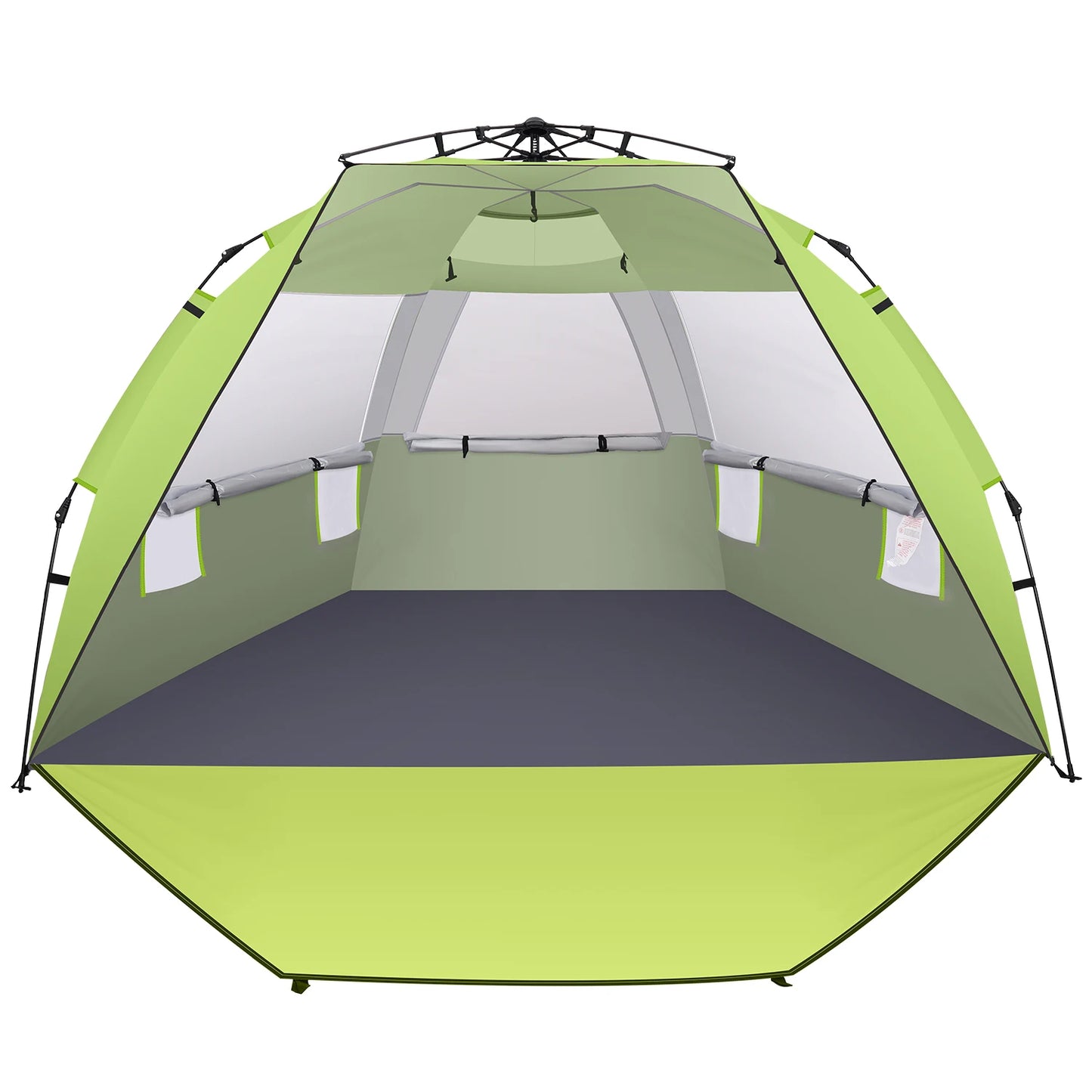 Beach Tent Sun Shelter Pop Up Canopy for 4 to 6 People Easy Setup Portable Shade