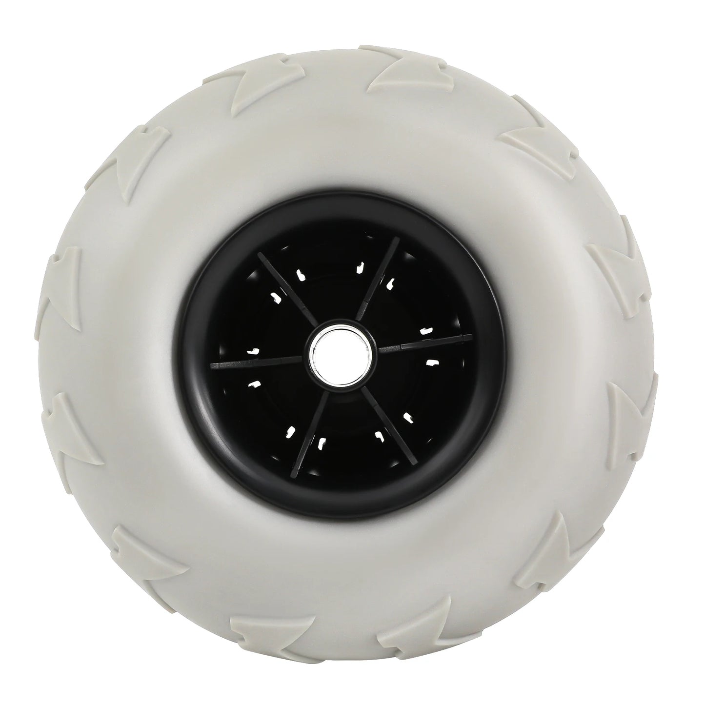 9 Inch Inflatable Beach Cart Wheels Replacement Tire for Sand and Uneven Terrain