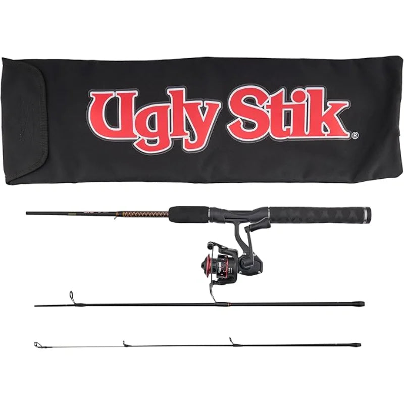 Ugly Stik GX2 Spinning Reel and Fishing Rod Combo 30 Size New Model