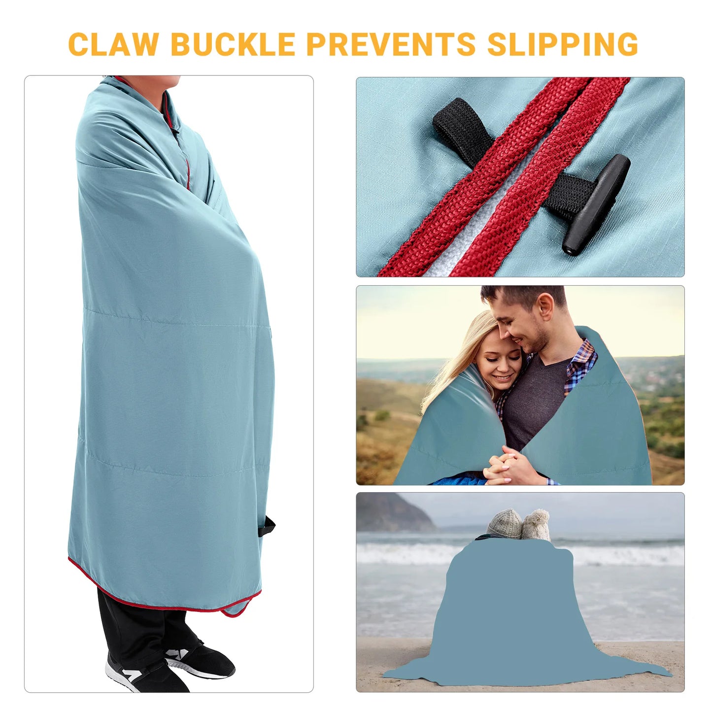 KingCamp Extra Large Outdoor Picnic Blanket Lightweight Sand Mat for Beach Camping