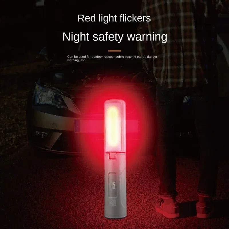 Portable Waterproof Camping Light with Magnetic Suction and Rechargeable Battery