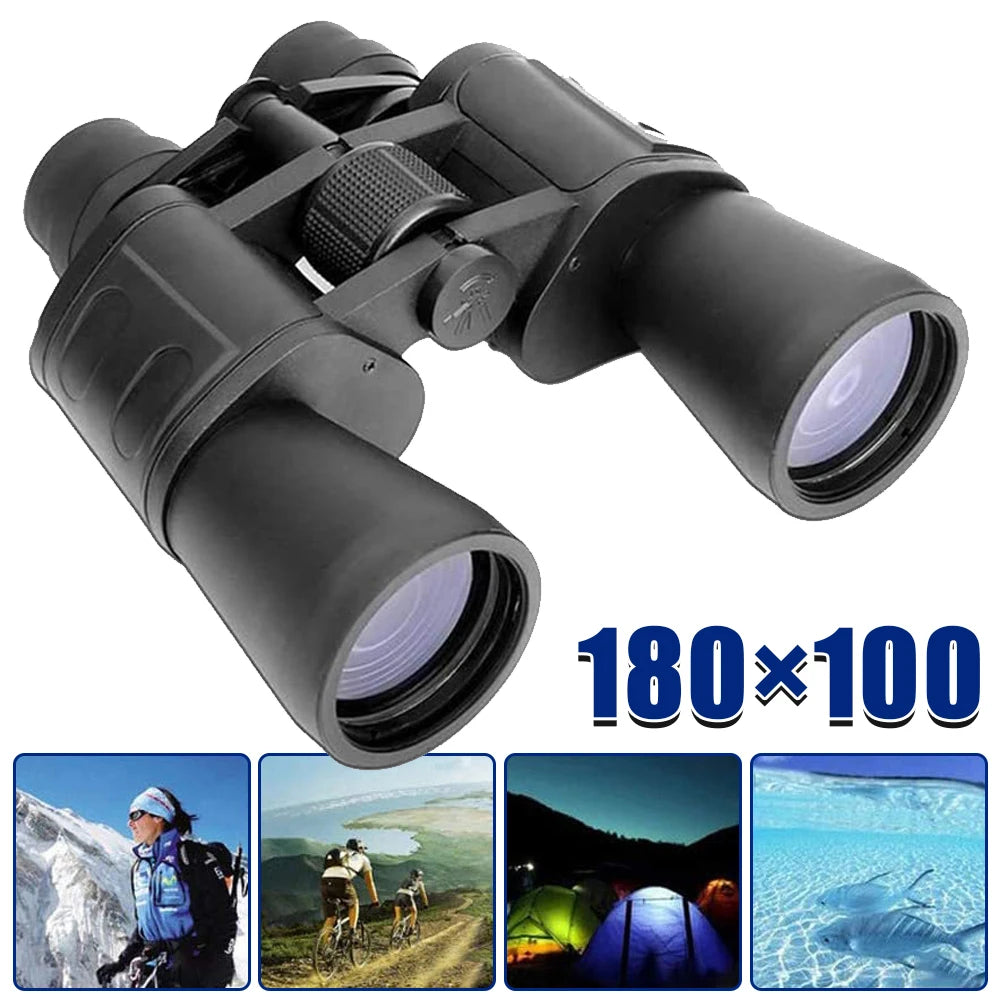 180x100 HD Zoom Telescope with Big Eyepiece for Outdoor Concerts and Camping