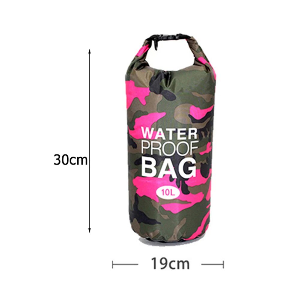 15L Waterproof Dry Bag Outdoor Floating Backpack for Trekking and Beach Use