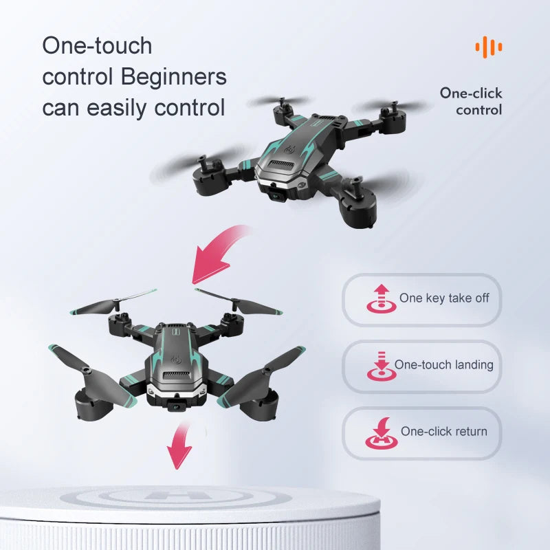 KBDFA G6 Professional Foldable Quadcopter Drone with HD Camera and GPS Features