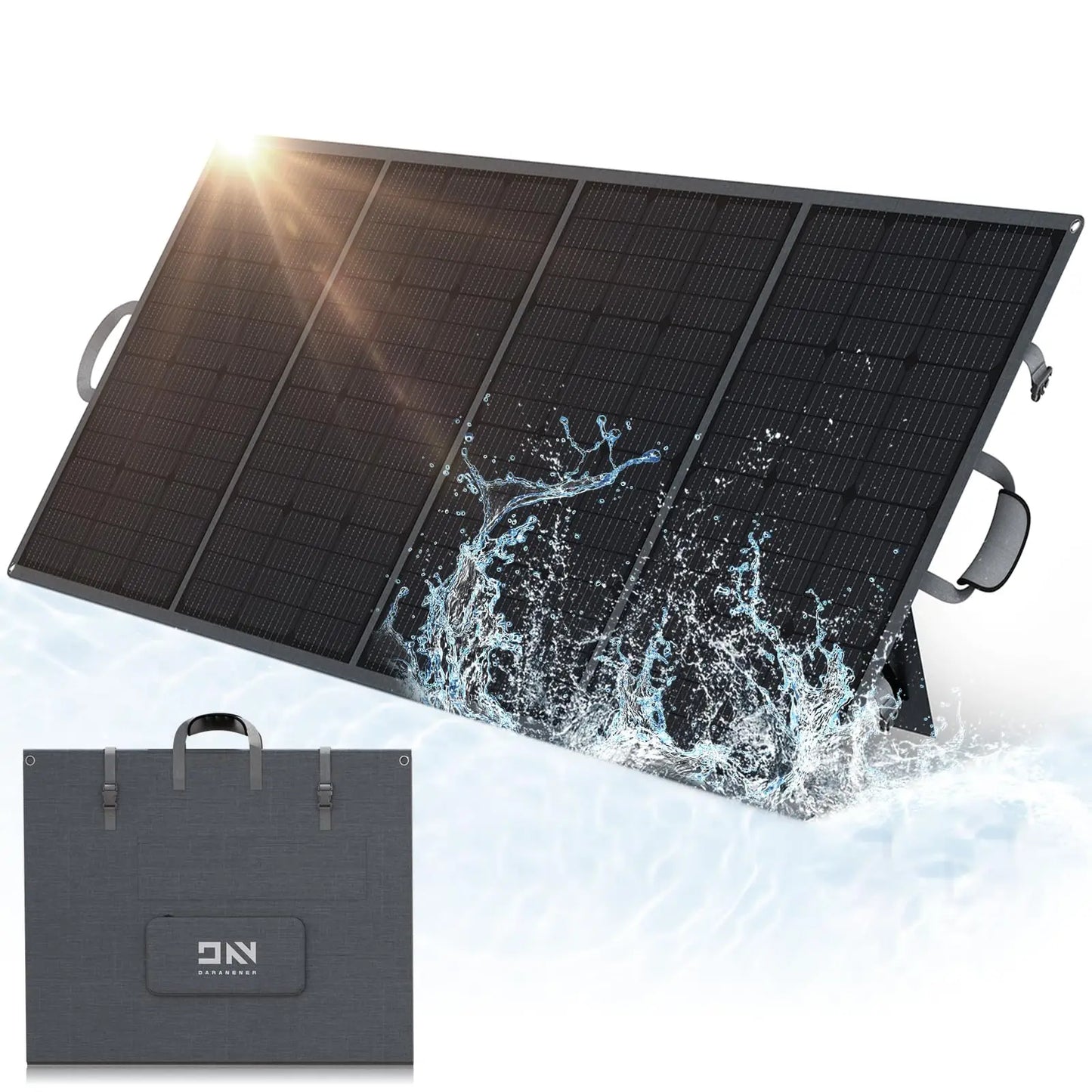 DaranEner 300W Solar Generator 179Wh Portable Power Station for Camping