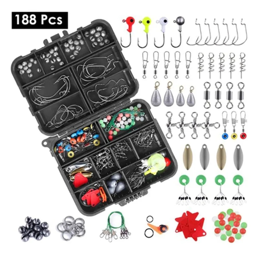 Portable Fishing Accessory Kit Essential Outdoor Fishing Repair Set