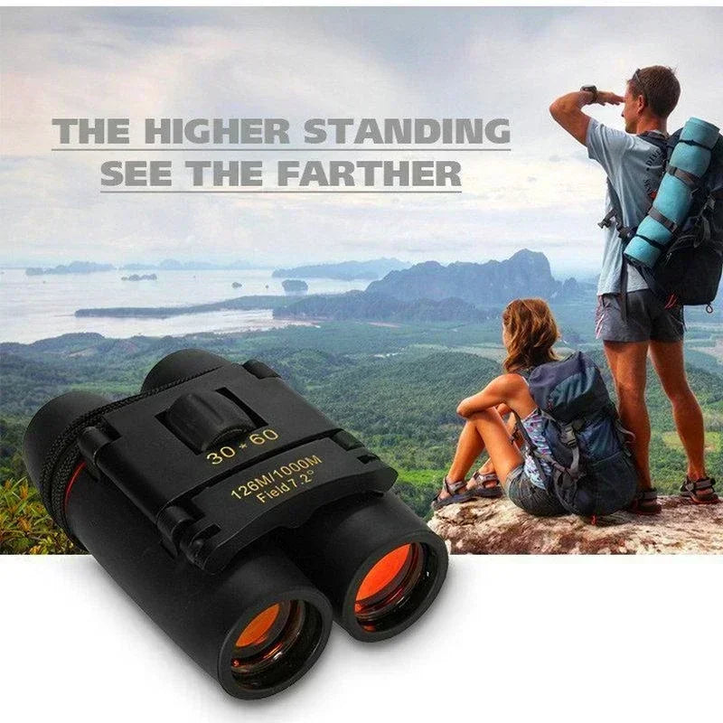 1000m 30x60 Compact Zoom Binoculars for Outdoor Sports and Camping Adventures