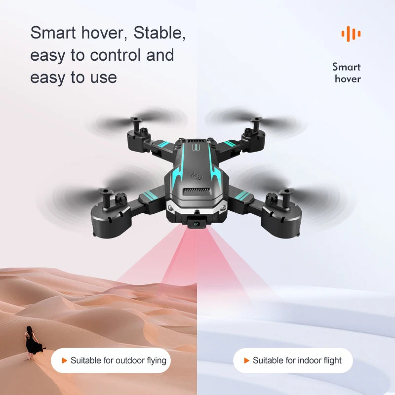 KBDFA G6 Professional Foldable Quadcopter Drone with HD Camera and GPS Features