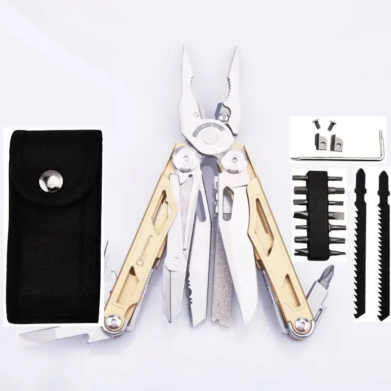 Daicamping DL30 Multi-Tools Set with Replaceable Blades for Survival and DIY