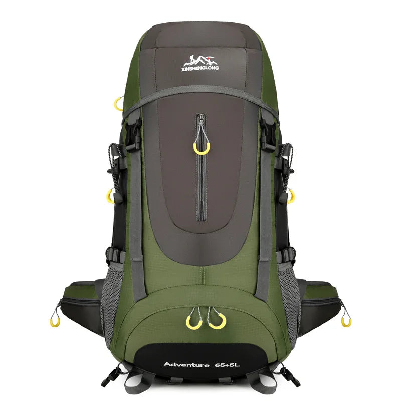 Large Capacity 70L Waterproof Backpack for Men and Women Outdoor Hiking