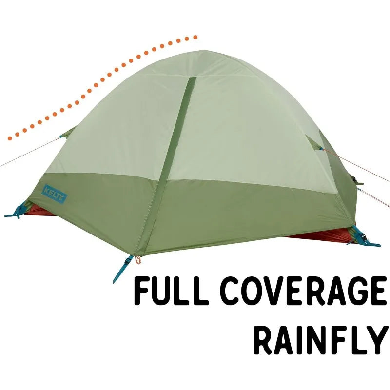 Kelty Discovery Trail Lightweight Backpacking Tent for Two with Aluminum Poles