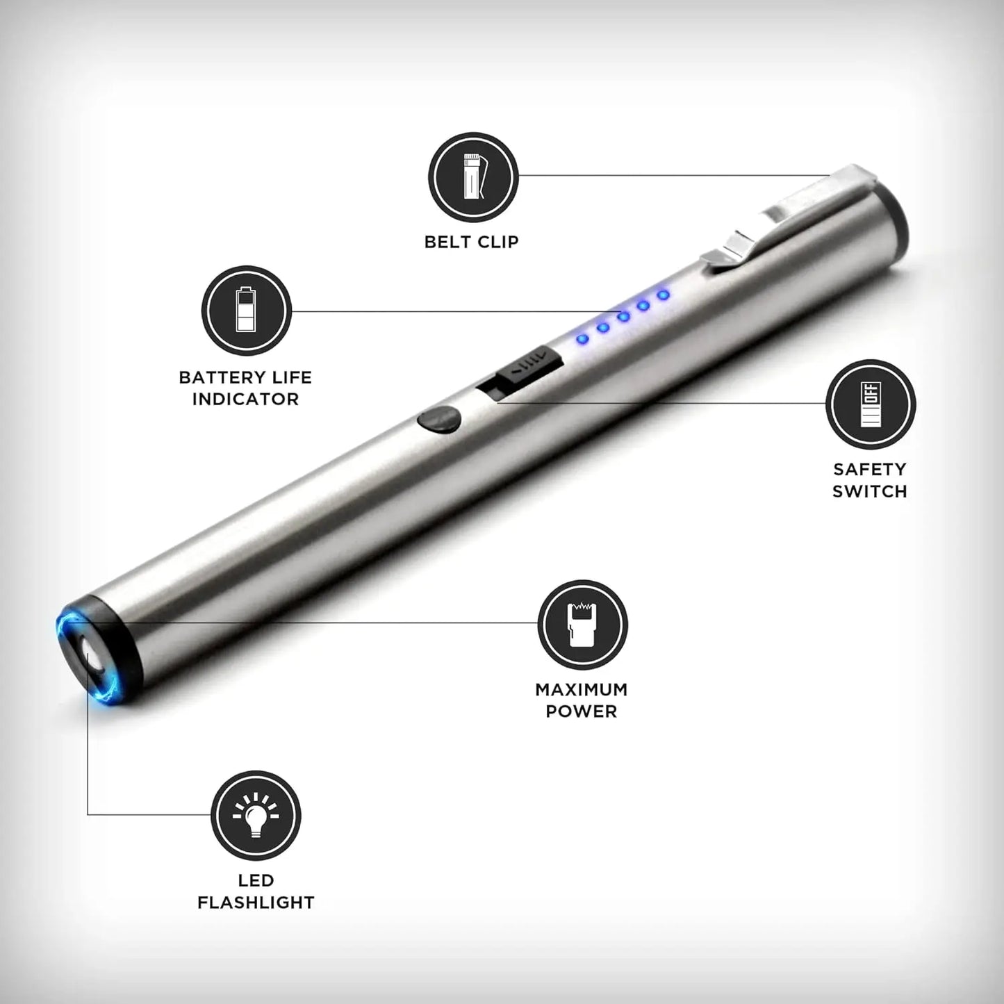 Portable Multi Tool Candle Igniter Barbecue Survival Tactical Pen for Women