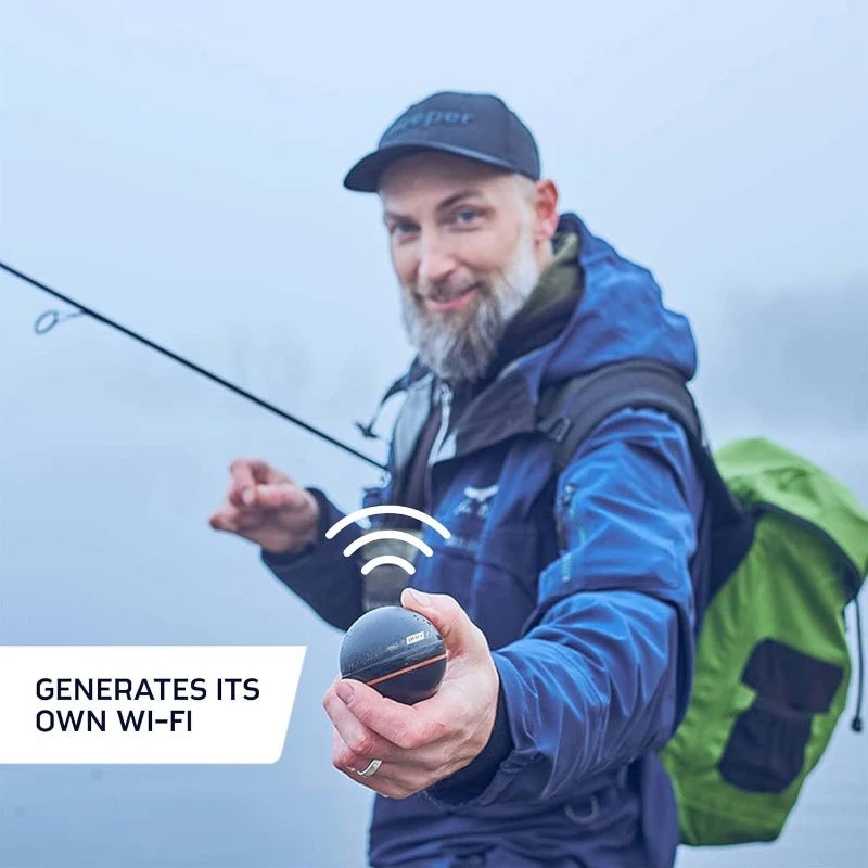 Pro Plus 2 Sonar Fish Finder Portable Depth Finder for Kayaks Boats and Ice Fishing