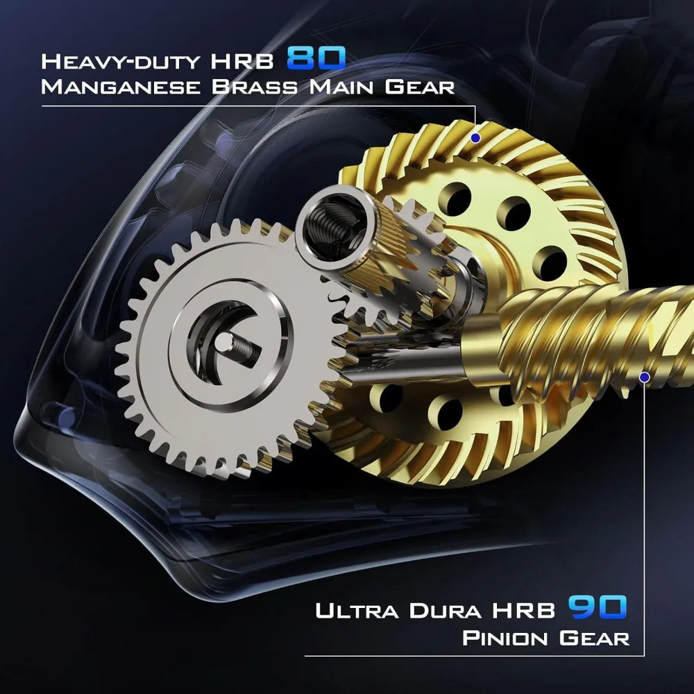 Waterproof Fishing Reel with 55 Pounds Resistance and Corrosion Resistant Design