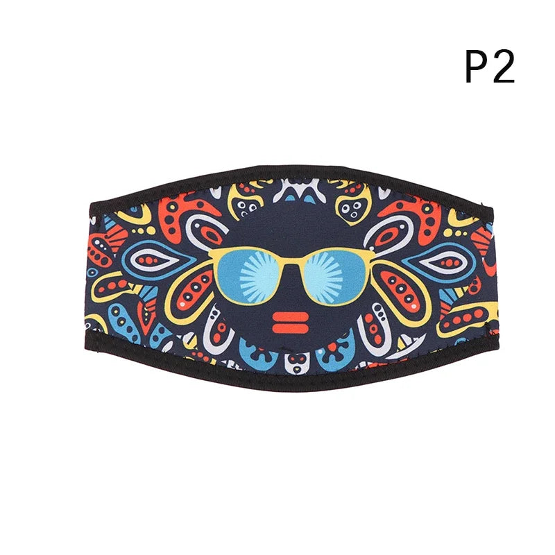 Diving Mask Strap Cover Comfort Padded Hair Wrap for Snorkeling Gear