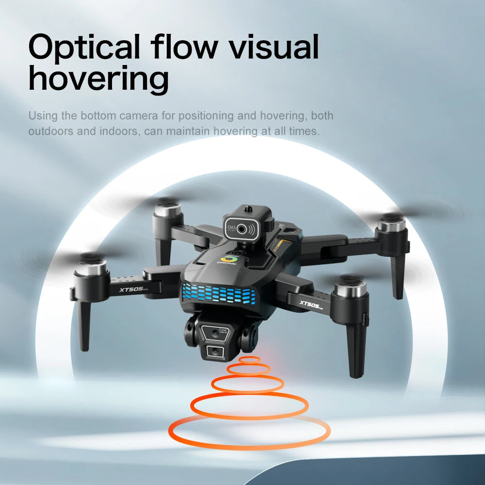 New XT505 GPS Drone with 8K Dual Camera and 5G WiFi FPV Obstacle Avoidance