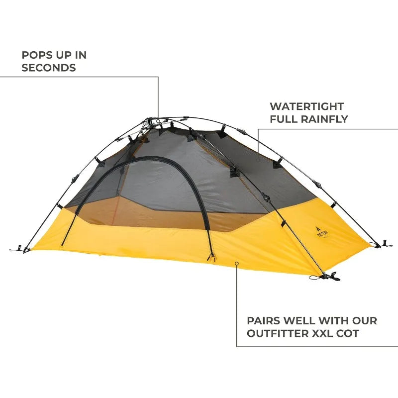 TETON Sports Vista Quick Tent Easy Setup Dome Tent for Camping and Backpacking