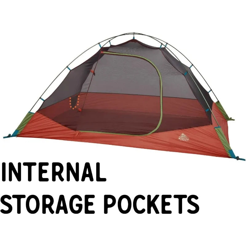 Kelty Discovery Trail Lightweight Backpacking Tent for Two with Aluminum Poles