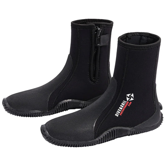 5mm Neoprene Diving Boots Lightweight Surfing Warm Patch Elasticity Booties