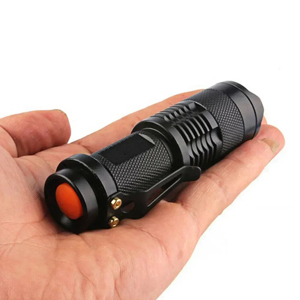 Waterproof Tactical Flashlight Portable Camping Lantern 3-Mode Powerful Torch