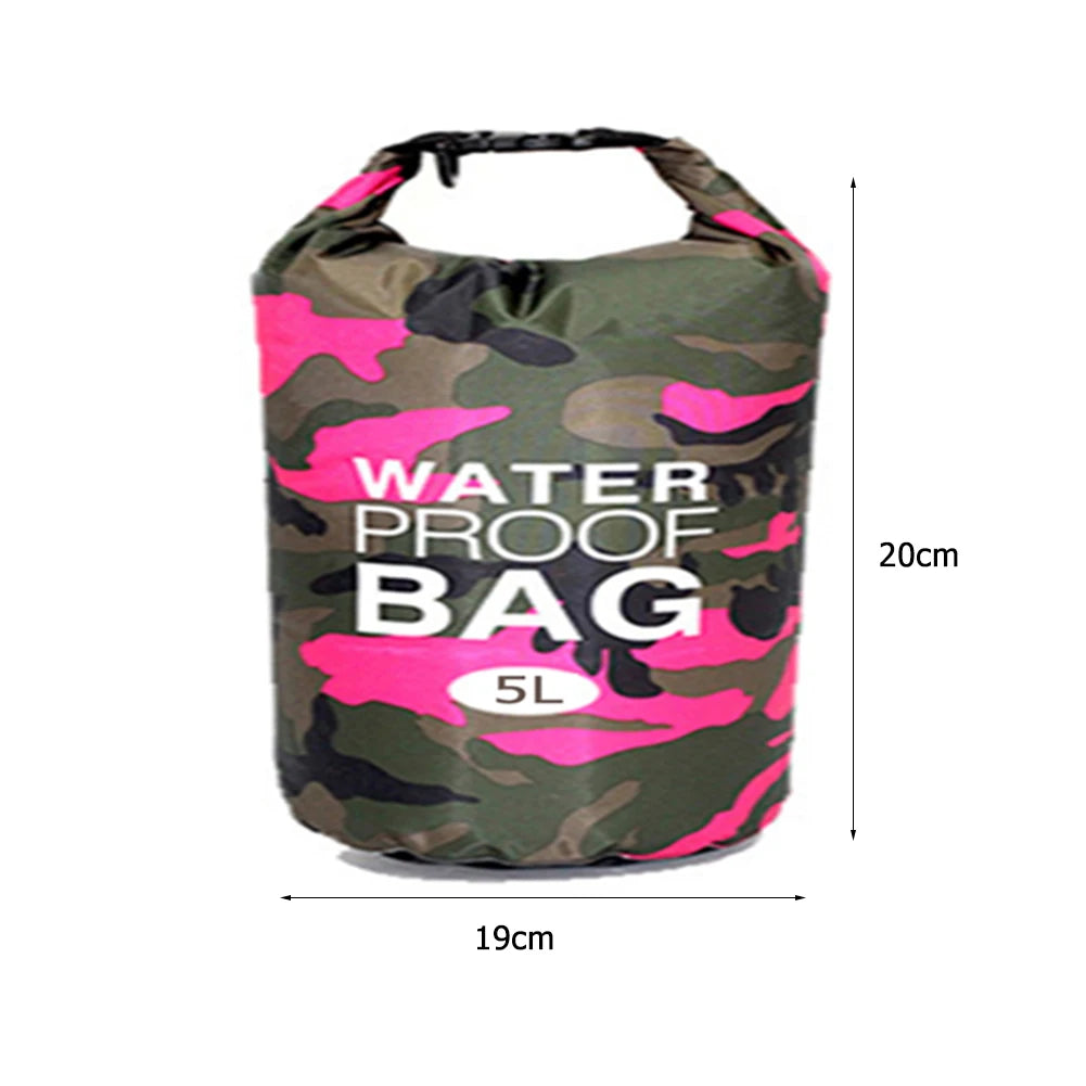 15L Waterproof Dry Bag Outdoor Floating Backpack for Trekking and Beach Use