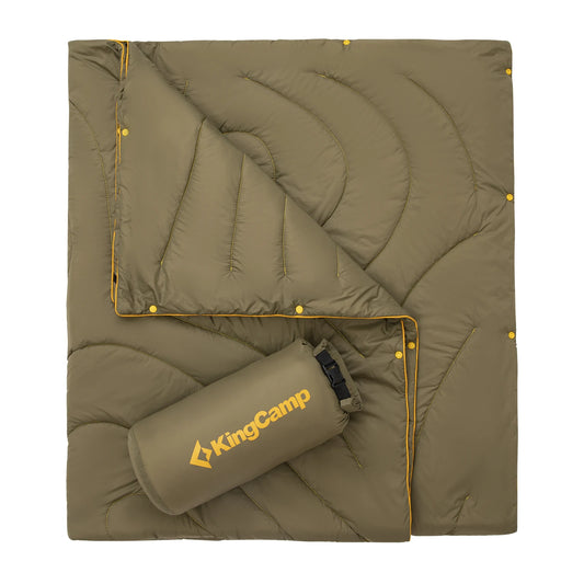 KingCamp Outdoor Lightweight Puffy Blanket for Cold Weather Camping and Backpacking