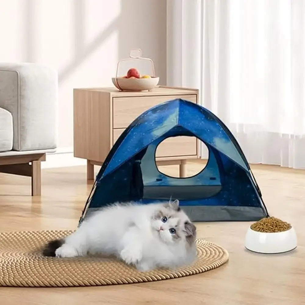 Portable Outdoor Waterproof Pet Tent for Cats and Small Dogs 39.3 Inches