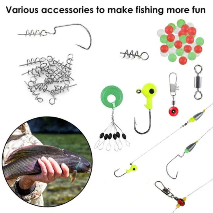 Portable Fishing Accessory Kit Essential Outdoor Fishing Repair Set