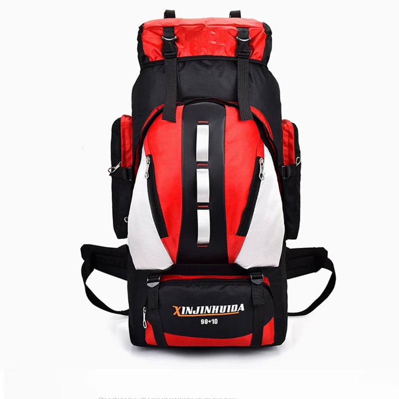 90L Waterproof Travel Backpack Hiking Rucksack for Men and Women