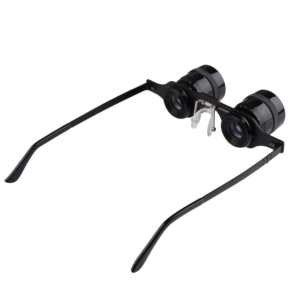 10X Fishing Binoculars Telescope HD Clarity Ultralight Glasses for Sports