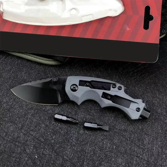 KS 8720 Folding Pocket Knife with 8Cr13Mov Blade for Camping and Outdoor Use