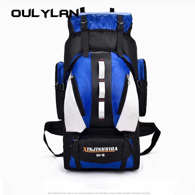 90L Waterproof Travel Backpack Hiking Rucksack for Men and Women