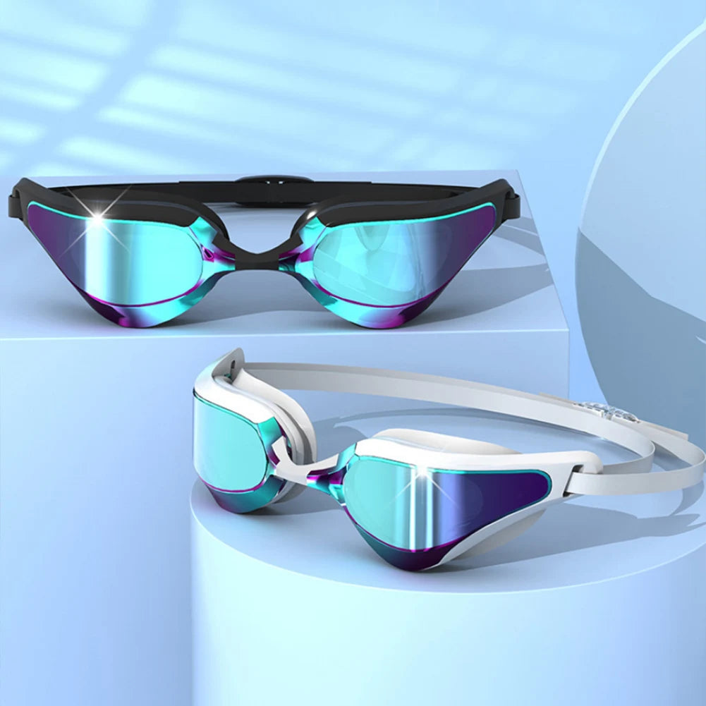 Professional Adjustable Swimming Goggles with UV Protection and Wide View