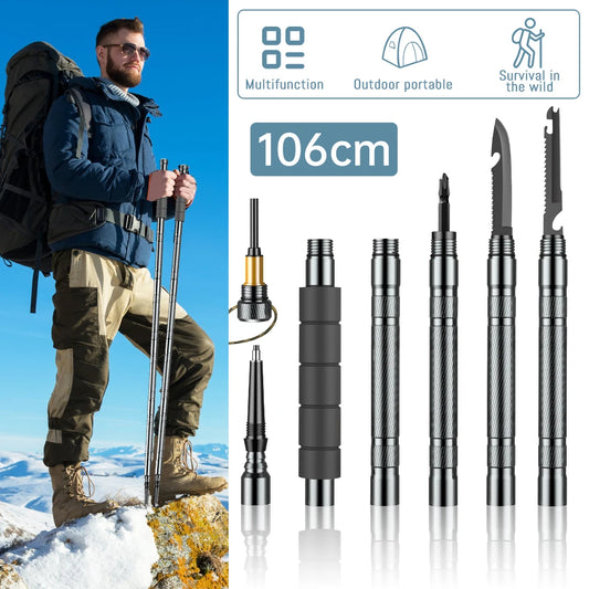 Outdoor Collapsible Trekking Pole for Hiking Camping and Trail Running