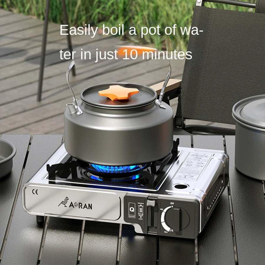 High Power Portable Card Stove 2900W Outdoor Gas Stove for Camping and Picnics